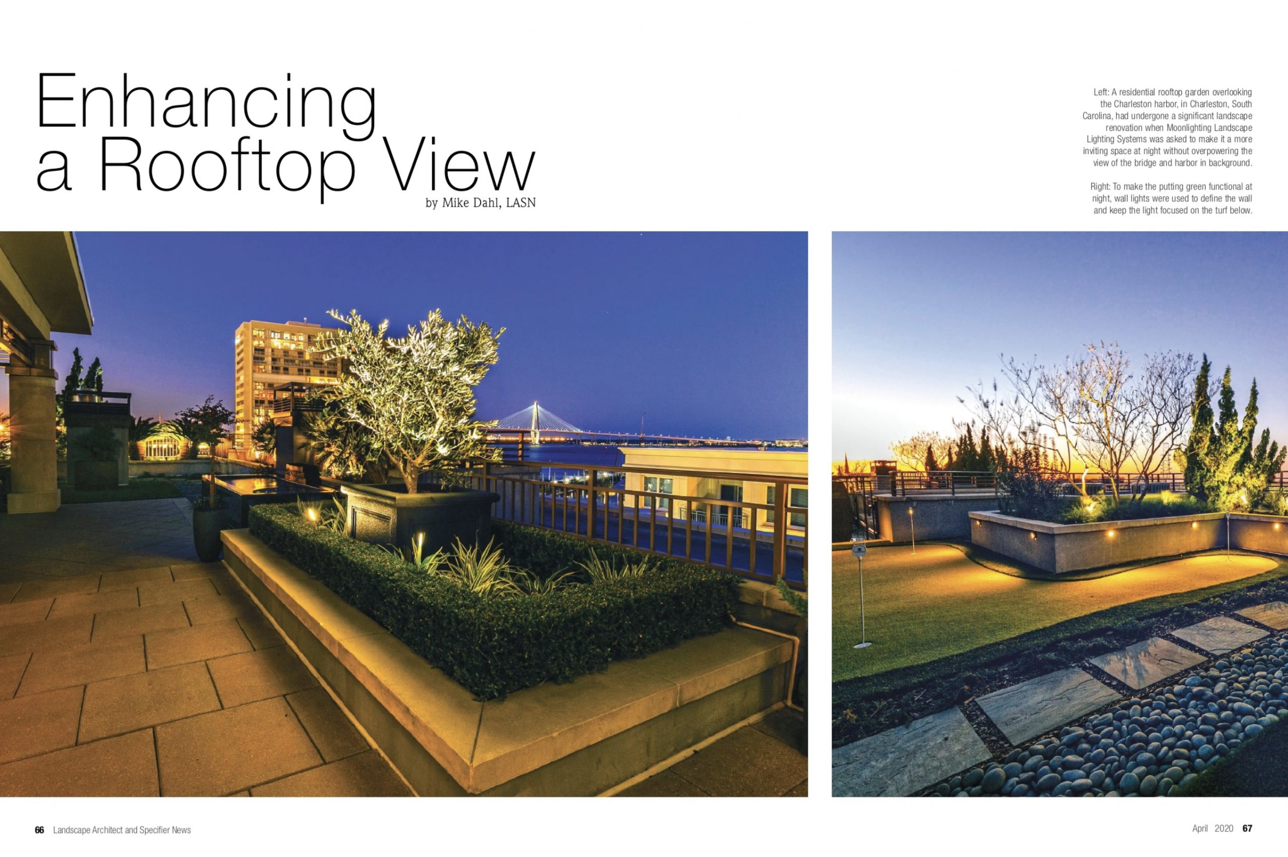 Moonlighting Featured In Landscape Architect And Specifier News